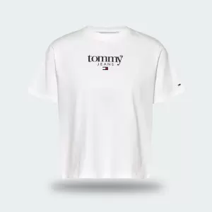 Camiseta Tommy Jeans Classic Essential Blanco Dama