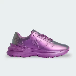 Tenis Calvin Klein Leather Chunky Trainers Mujer