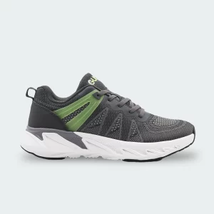 Tenis Guk Gris-verde Hombre