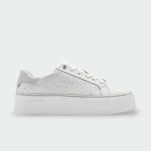 Tenis Calvin Klein Flatform Lace Up Mujer