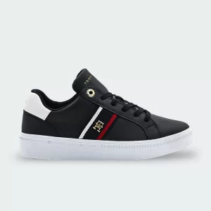 Tenis Tommy Hilfiger Cupsole Skin Monograma Mujer