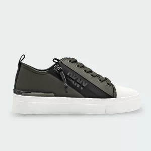 Tenis DKNY Chaney-Lace Up Sne Brown Mujer