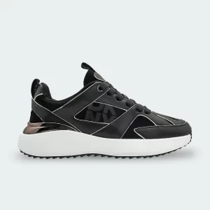 Tenis DKNY Zofi-Lace Up Sneak Black Mujer