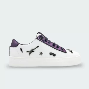 Tenis Karl Lagerfeld Cate Rocker Lace up Morado Mujer
