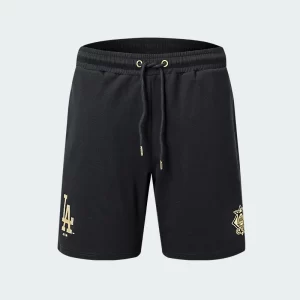 Pantaloneta MLB LA Dodgers Black-Gold Hombre