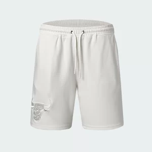 Pantaloneta NBA Chicago Bulls Beige Hombre