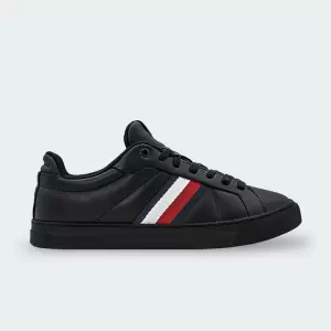 Tenis Tommy Hilfiger Icon Court Negro Hombre
