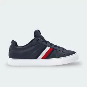Tenis Tommy Hilfiger Icon Court Azul Hombre