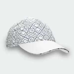 Gorra Karl Lagerfeld Monograma KL Blanco