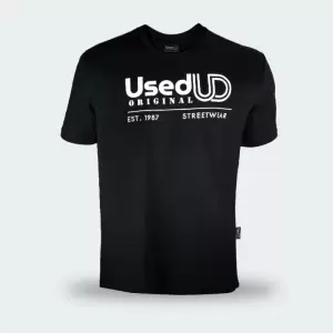 T-Shirt Used Original Classic Negro Hombre
