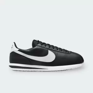 Tenis Nike Cortez Leather Negro Hombre