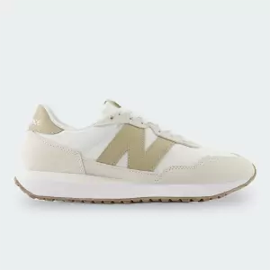 Tenis New Balance 237 Crema Mujer