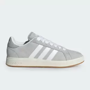 Tenis Adidas Grand Court Base 00s Gris Hombre