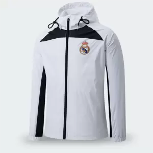 Chaqueta Real Madrid Blanco Hombre