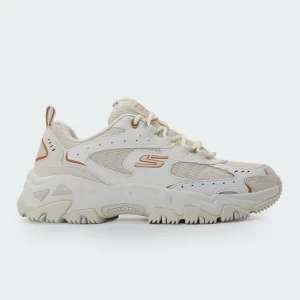 Tenis Skechers D'Lites Hiker Beige Mujer