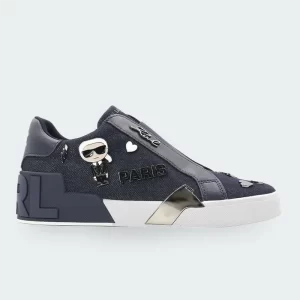 Tenis Karl Lagerfeld Masive Slip On Azul Mujer