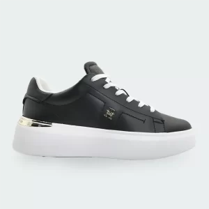 Tenis Tommy Hilfiger Fashion Court Negro Mujer