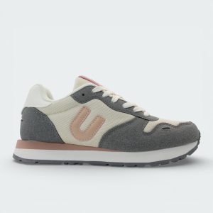 Tenis Urban Suede Gris Mujer