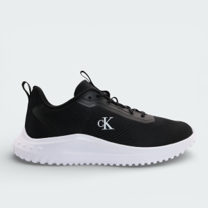 Tenis Calvin Klein EVA Runner Mix Mesh Negro Hombre