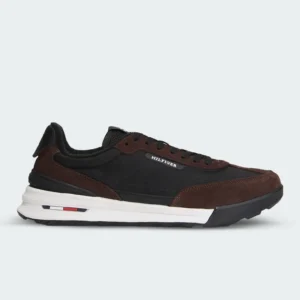 Tenis Tommy Hilfiger Retro Mix Marrón Hombre