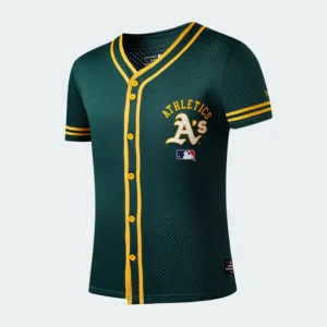 Camiseta MLB Oakland Athletics Verde Hombre