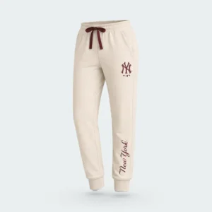 Sudadera MLB Yankees Beige Mujer