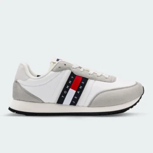 Tenis Tommy Hilfiger Classic Runner Blanco Hombre